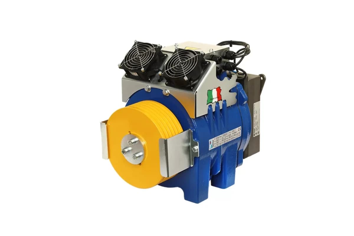 موتور کشش ITAL G-480، ظرفیت 3,500 kg، موتورخانه یا بدون موتورخانه (MR/MRL)