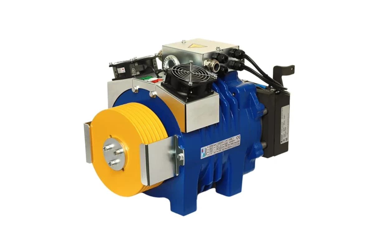 موتور کشش ITAL G-630، ظرفیت 3,500 kg، موتورخانه یا بدون موتورخانه (MR/MRL)