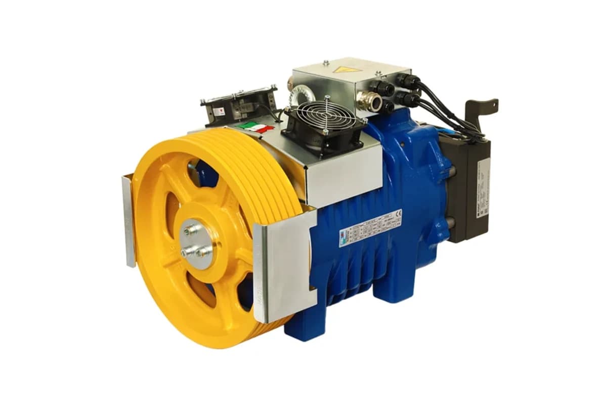 موتور کشش ITAL G-800، ظرفیت 3,500 kg، موتورخانه یا بدون موتورخانه (MR/MRL)