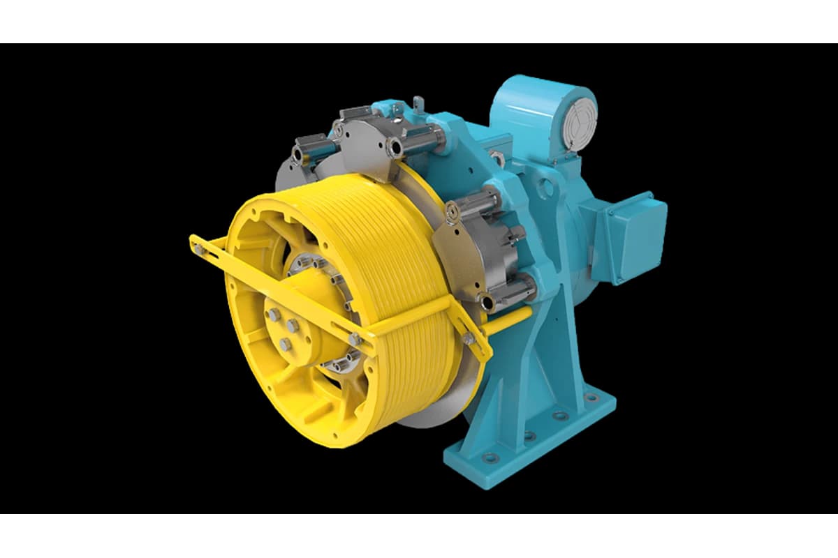موتور کشش WITTUR WSG-21، ظرفیت 3,000 kg، موتورخانه (MR)