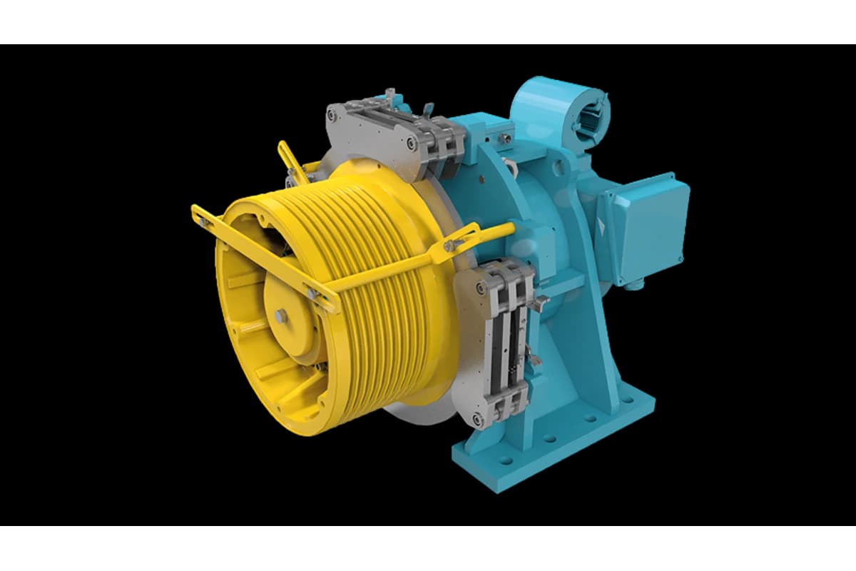 موتور کشش WITTUR WSG-25، ظرفیت 4,000 kg، موتورخانه (MR)