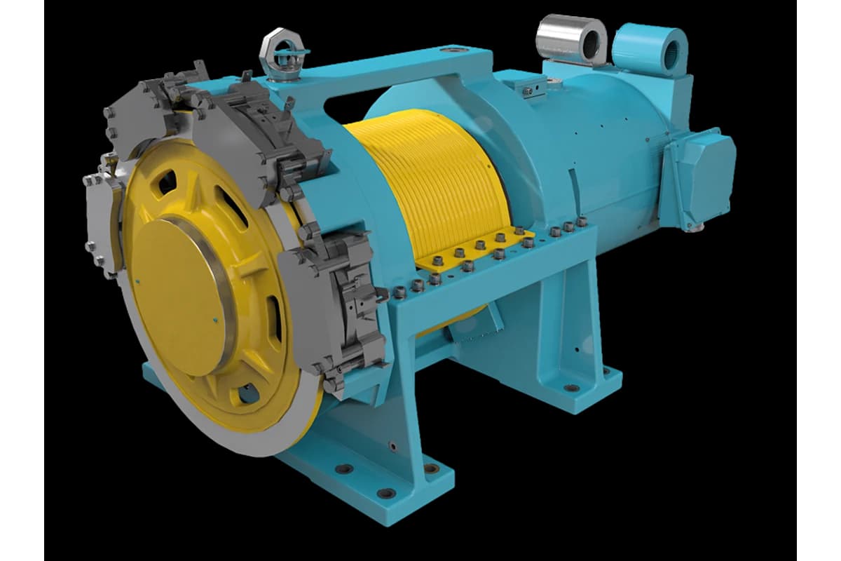 WITTUR WSG-52 çekiş makinesi, 9,800 kg, Makine daireli (MR)