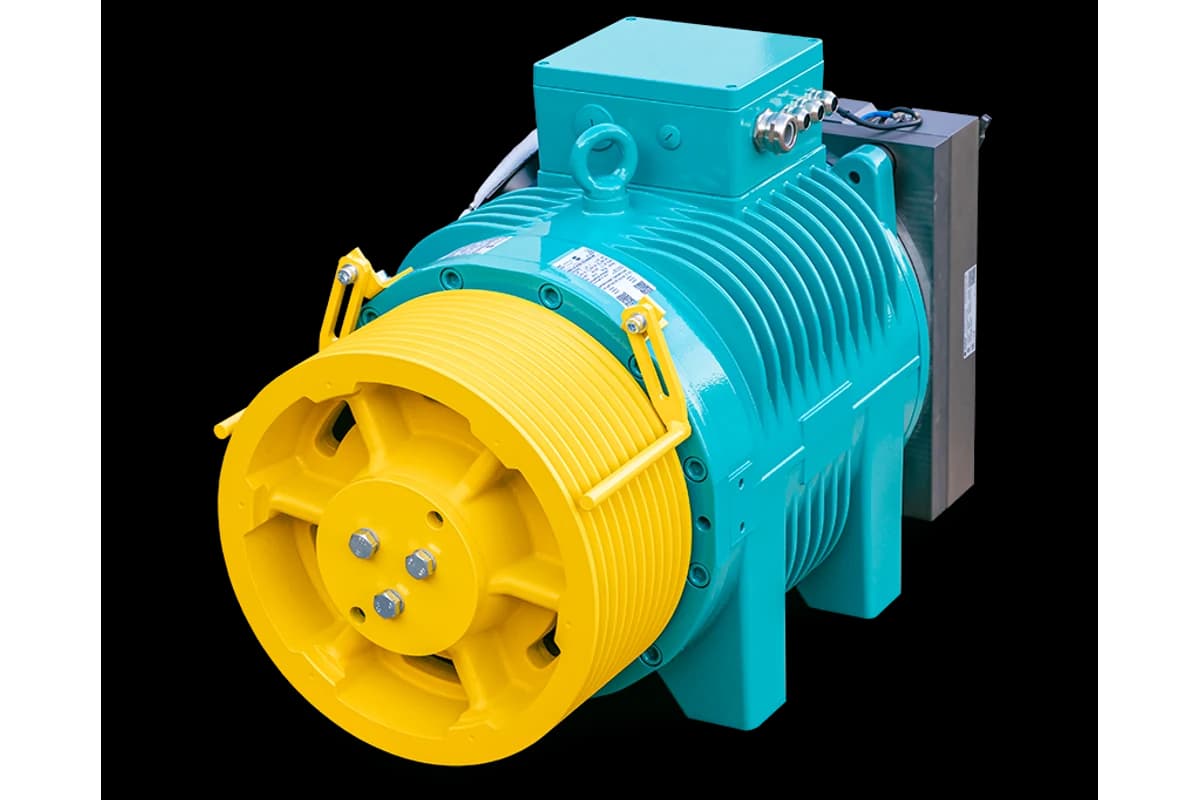 محرك جر WITTUR WSG-LF.S، حمولة 3,000 kg، بدون غرفة ماكينة (MRL)