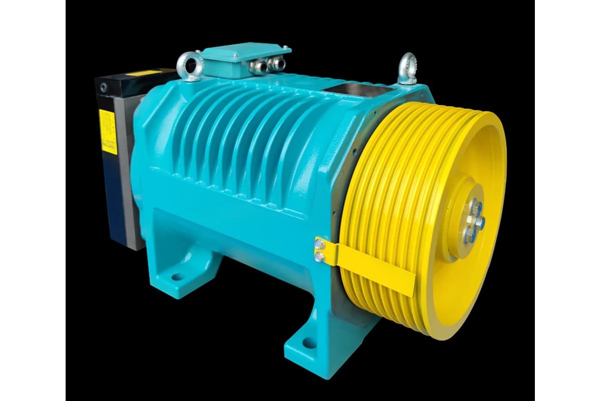 موتور کشش WITTUR WSG-MFC.1، ظرفیت 1,150 kg، بدون موتورخانه (MRL)