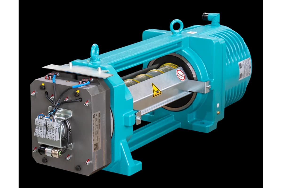 موتور کشش WITTUR WSG-TB، ظرفیت 2,000 kg، بدون موتورخانه (MRL)