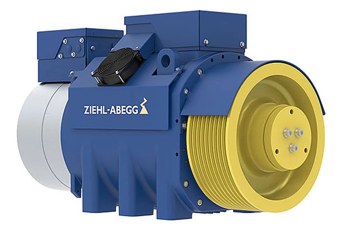 ZIEHL-ABEGG AM250.60A traction machine