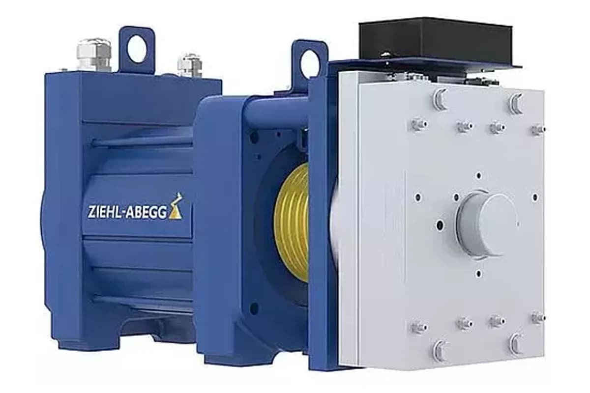 موتور کشش گیرلس زیلابگ ZIEHL-ABEGG ZAtop SM132/A