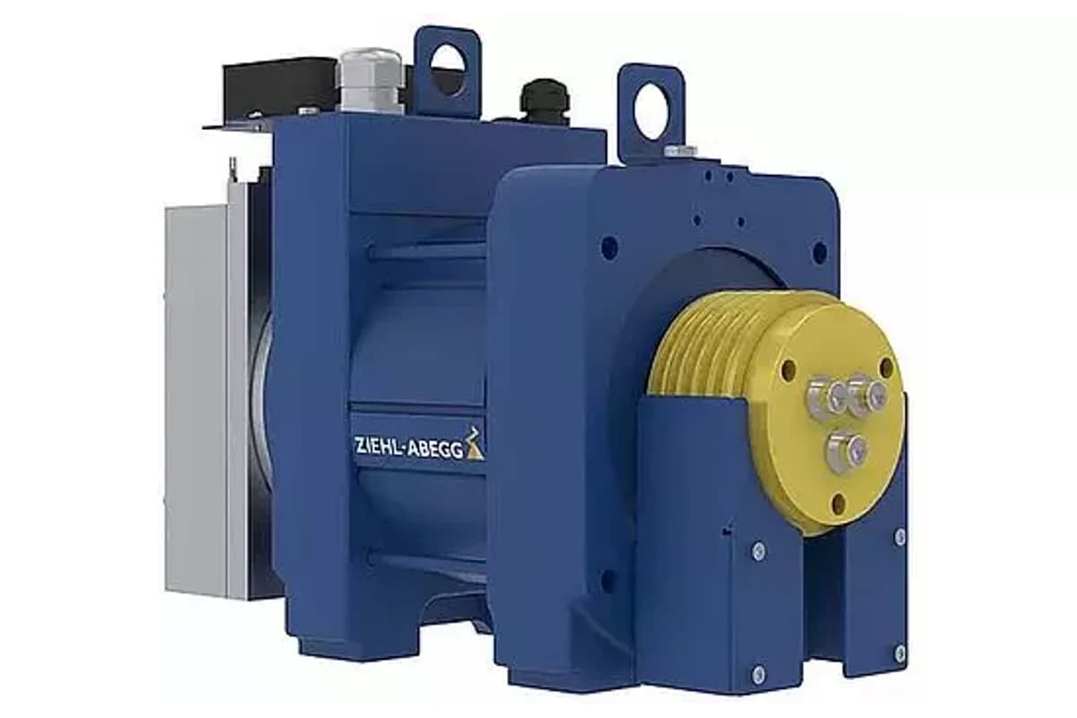 موتور کشش گیرلس زیلابگ ZIEHL-ABEGG ZAtop SM132/B