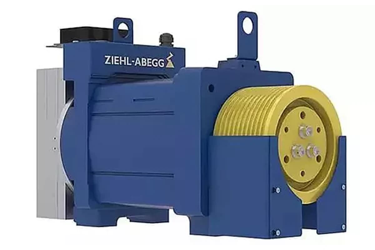 موتور کشش گیرلس زیلابگ ZIEHL-ABEGG ZAtop SM180