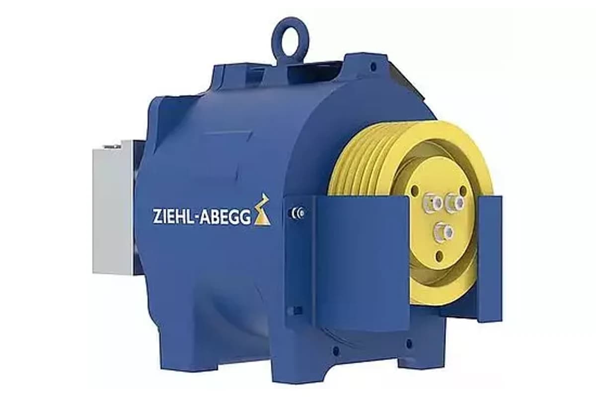 موتور کشش گیرلس زیلابگ ZIEHL-ABEGG ZAtop SM190