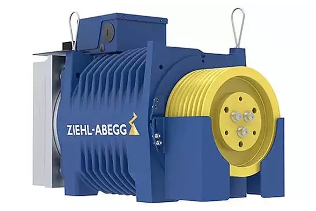 ZIEHL-ABEGG SM200.45E traction machine