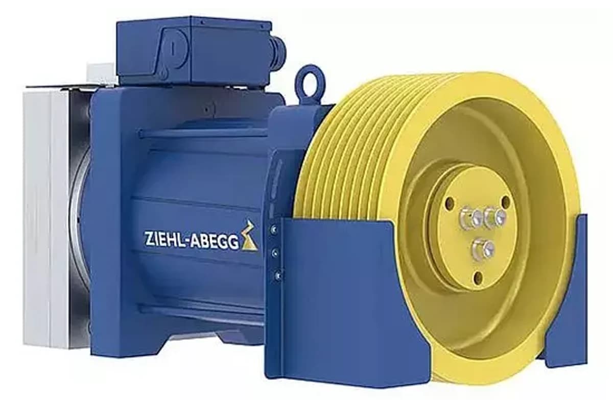 موتور کشش گیرلس زیلابگ ZIEHL-ABEGG ZAtop SM210