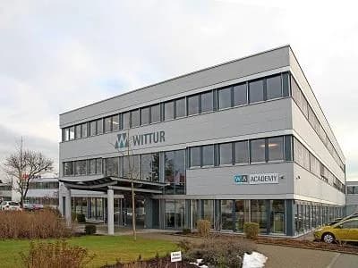 Wittur'un Sulzemoos-Wiedenzhausen, Almanya'daki genel merkez binası