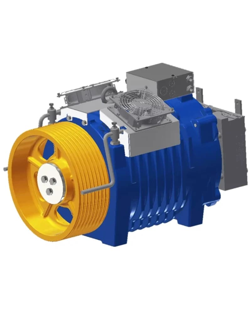 محرك جر ITAL G-1000، حمولة 4,500 kg، غرفة ماكينة أو بدون (MR/MRL)