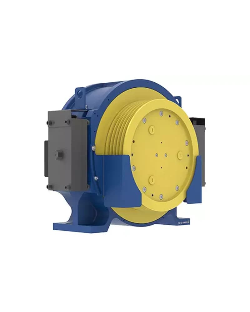 موتور کشش ZIEHL-ABEGG ZAsyn2 SM500، ظرفیت 1,050 kg (2:1)، با یا بدون موتورخانه